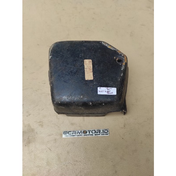 Original cover tutup aki kanan Yamaha V80 Super deluxe delux hitam
