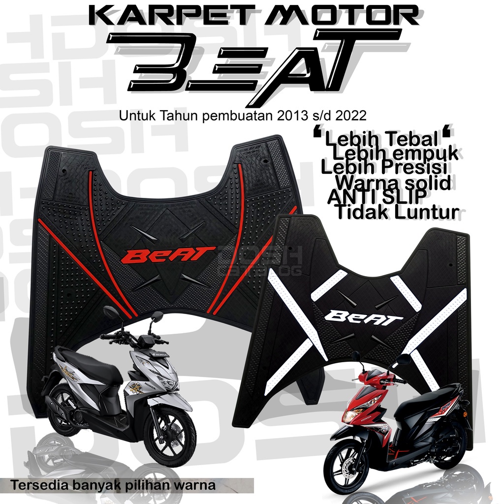 Karpet Motor Beat / Karpet beat 2013 sd 2024 / Karpet Beat 2021 / Karpet motor beat / Alas kaki beat