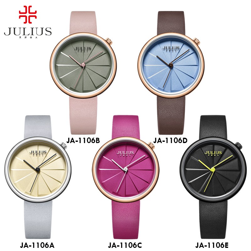 Julius JA-1106 / JA1106 ORIGINAL Jam Tangan Wanita Korea Simple dan Elegan