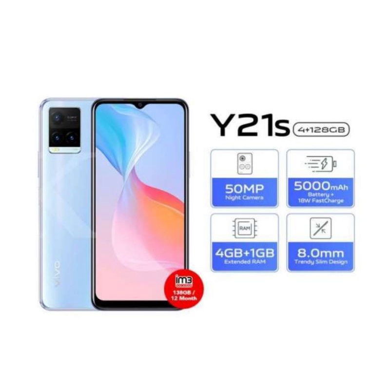 [NEW PROMO] VIVO Y21S RAM 4+1 /128 HP GAMMING