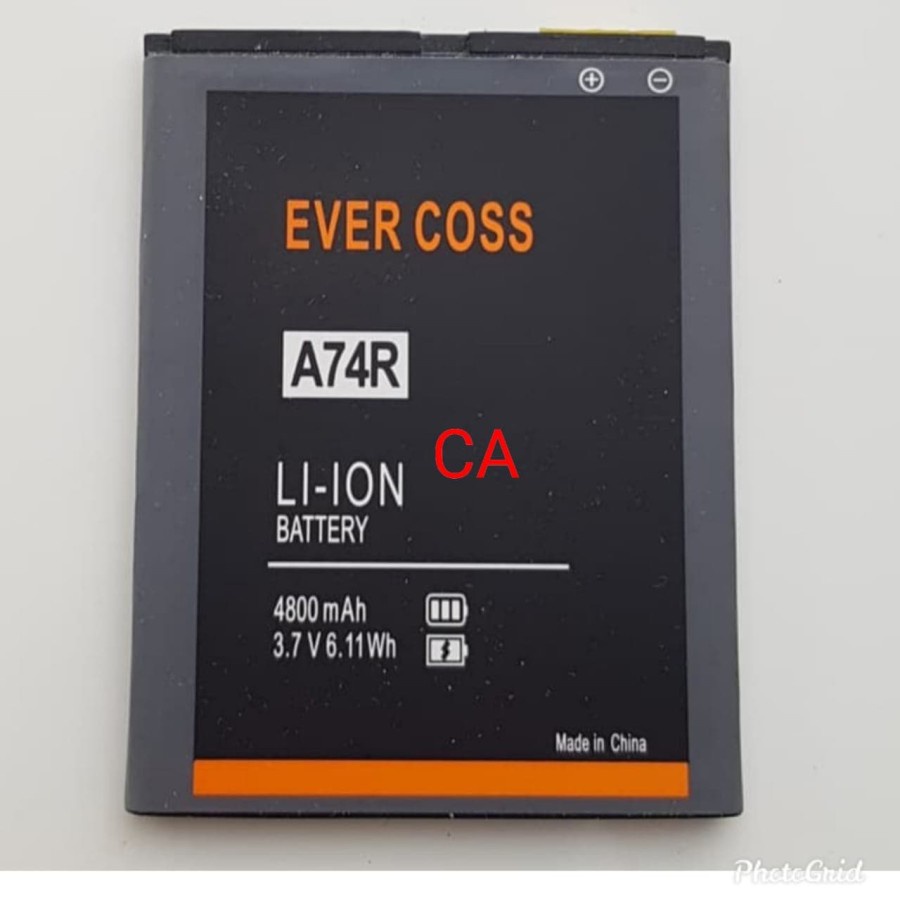 BOS - Baterai Evercoss Ever Cross A25/A74R/A7G/A5K/A28/A5A*/C28/A53*/A66S/4L-C/A54C/Q7 | Battery Batre HP