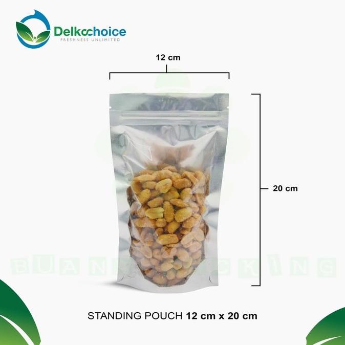 STANDING POUCH KOMBINASI ZIPLOCK METALIZED DELKOCHOICE