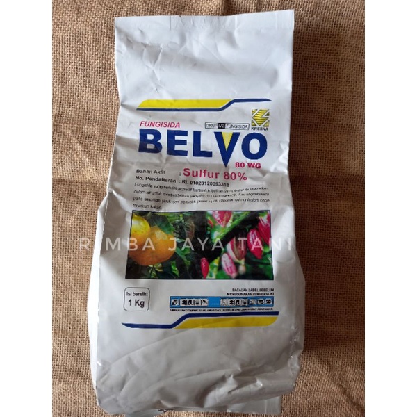 fungisida Belvo 80wg 1kg Belerang