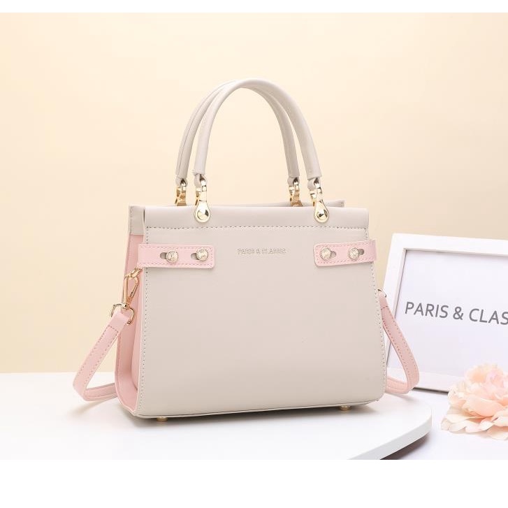 Paris Classic Tas Wanita Import Branded Original Terbaru Handbag Selempang Wanita Top Handle Bag Tas Fashion Wanita Import [PC 3158]