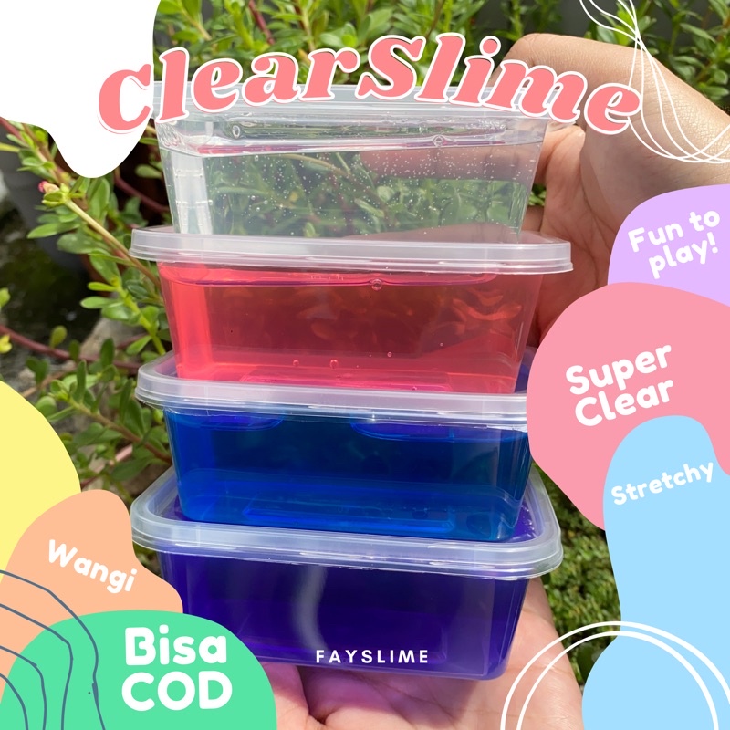 Clear Slime 200ml murah