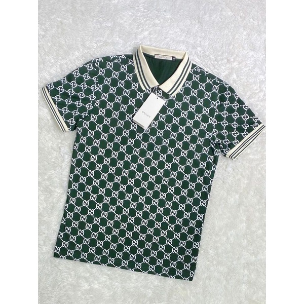 POLO SHIRT GUCCI / KAOS BRANDED GUCCI/ BAJU PRIA IMPORT PREMIUM KUALITAS TERBAIK