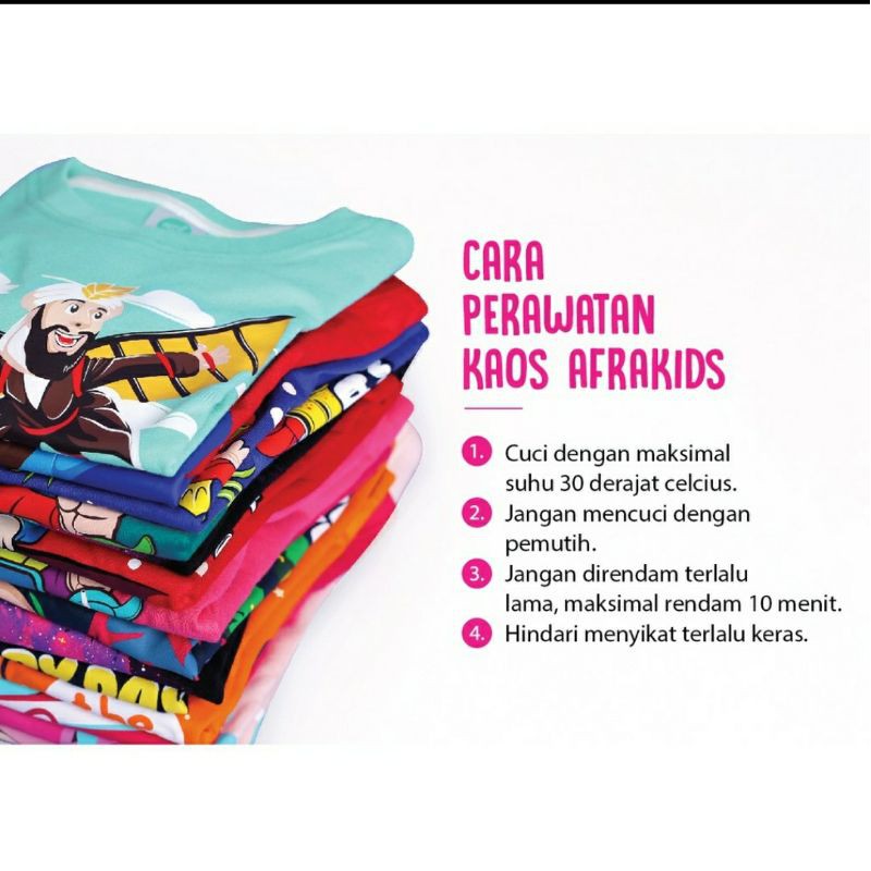 BIG PROMO Afrakids AF228 &quot;Happy with Hijab&quot; Lengan Panjang