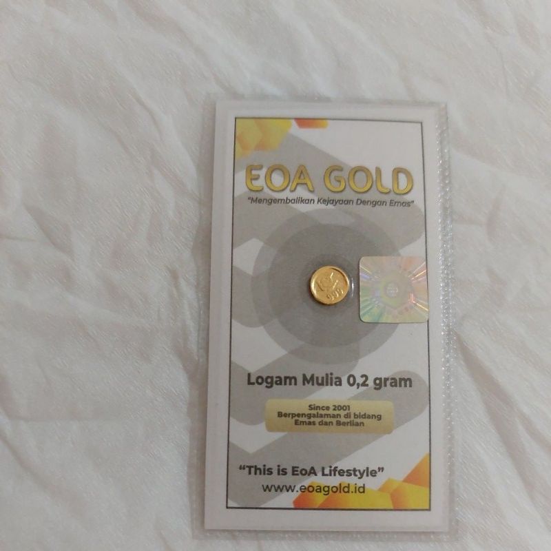 Eoa Gold 0.2gr