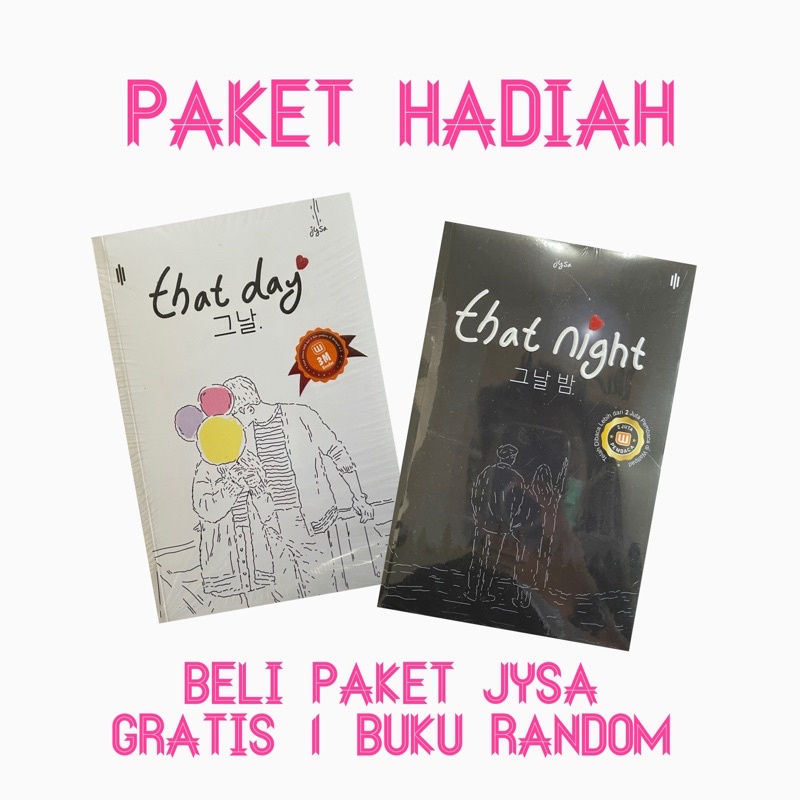 BEST SELLER NOVER JYSA THAT DAY THAT NIGHT PAKET HADIAH LEBIH MURAH BY HEKSAMEDIA