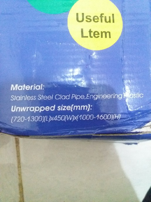 Stand Hanger Jemuran Ganda