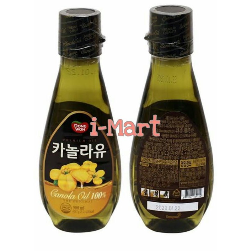 

Dongwon Minyak Kanola - Canola Oil 500ml