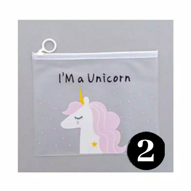 Kasimurah.10 | Tempat Pensil Pvc / Tempat Pensil Unicorn Panther / Tempat Kosmetik /Tempat Kosmetik-2
