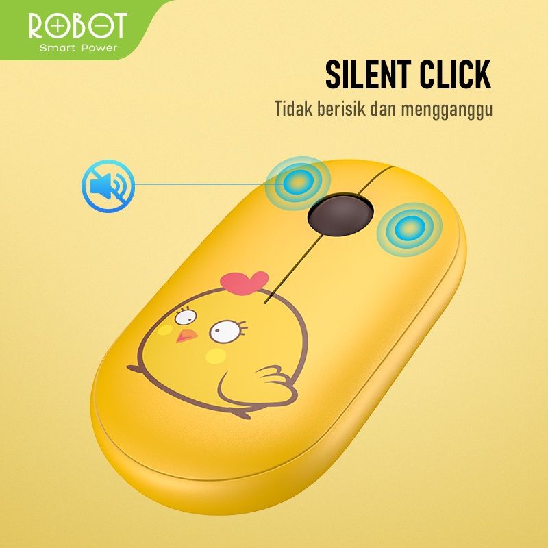 Robot M230 Silent Wireless Mouse