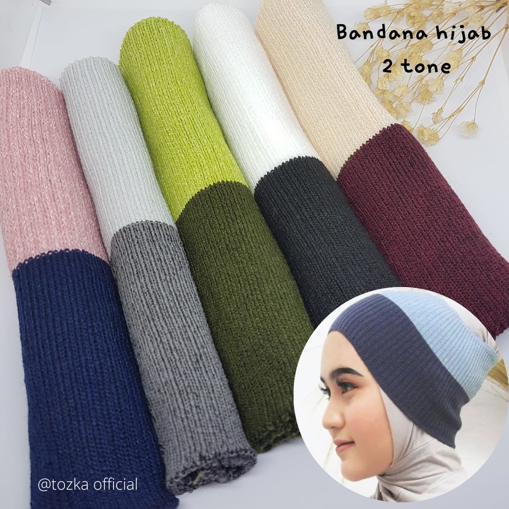 Jual Bandana rajut I Inner hijab I ciput hijab | Shopee Indonesia