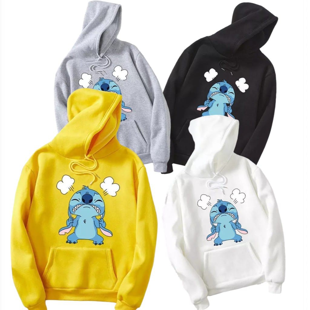 Sweater Anak Stitch / Hoodie Anak Fleece Pakaian Anak Unisex