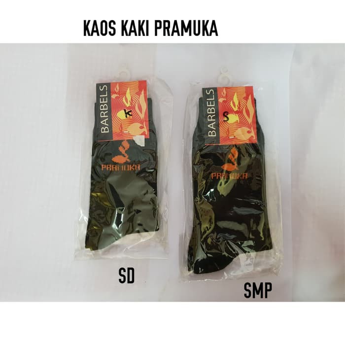 Kaos Kaki Sekolah Pramuka / Kaos Kaki Anak Pramuka Hitam