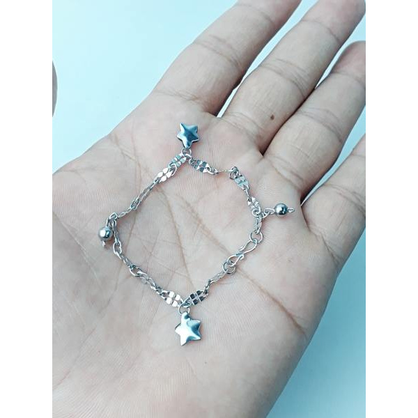 RNL GELANG TANGAN ANAK BAJA/MONEL ORIGINAL 13 CM