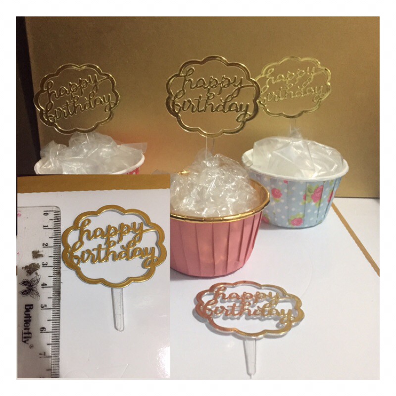 topper happy birthday mini