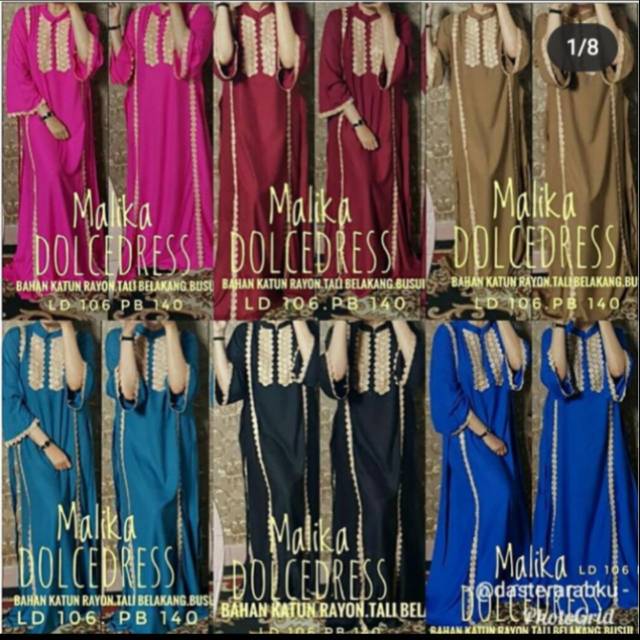Gamis malika dolce dress