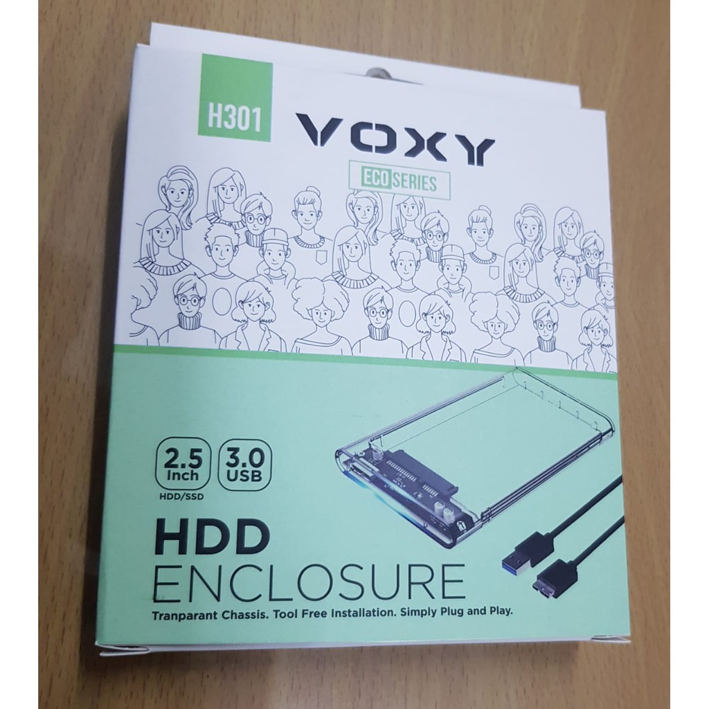 Case Harddisk VOXY H301 3.0 2.5 inch - Casing hdd 3.0 2.5 inch