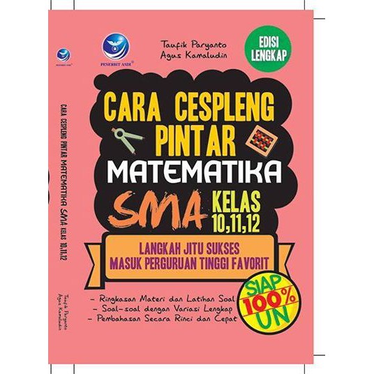 Cara Cespleng Pintar Matematika Sma Kelas 10 11 12 Edisi Lengkap
