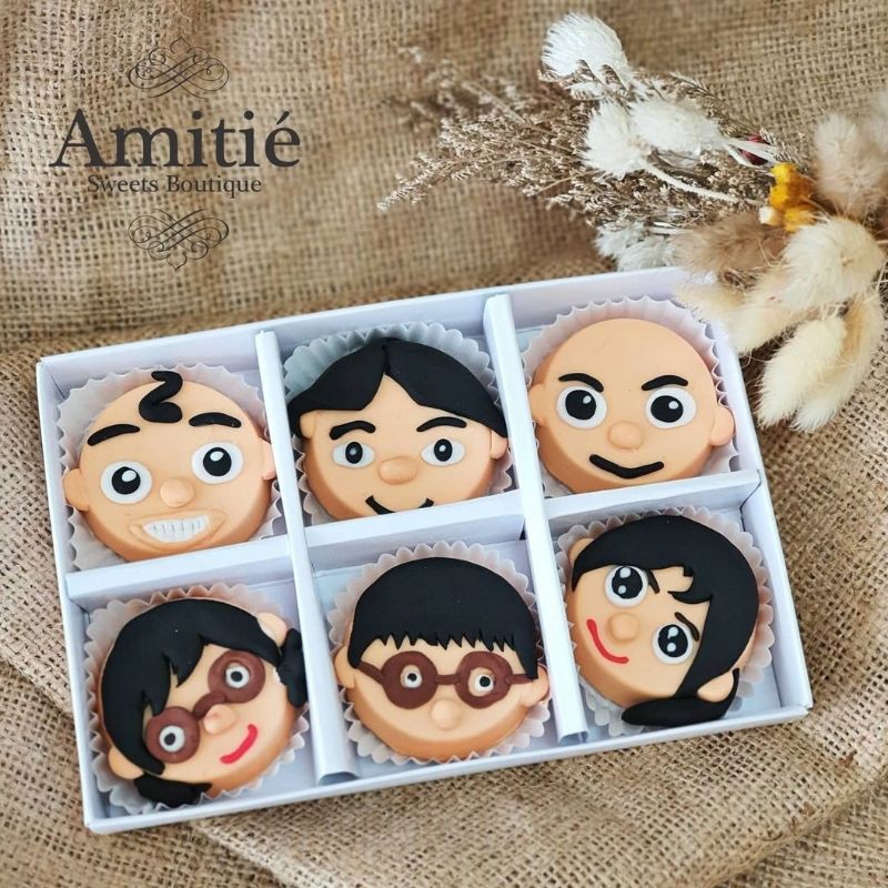 

Coklat Oreo Upin Ipin - 1 Box isi 6 / Coklat Karakter / Birthday Gift / Hadiah Ulang Tahun