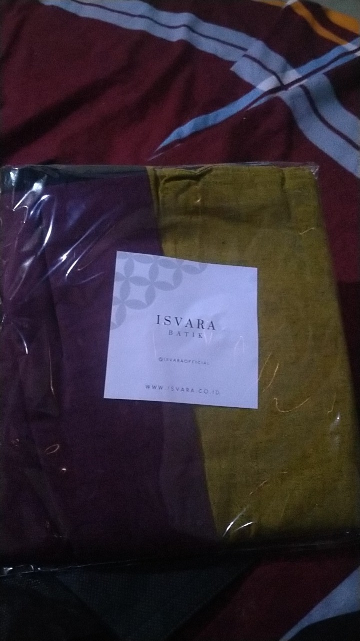 Sasikirana Lurik Top - Atasan Batik Wanita Modern Isvara Batik