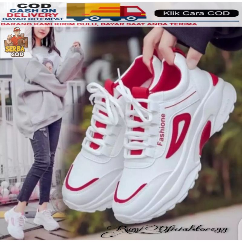 TmO - 8.8 Sale sepatu wanita sneakers running fashion women FashionOne