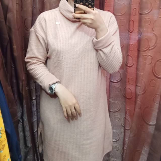 Tunik rajut, tunik semi rajut, tunik import