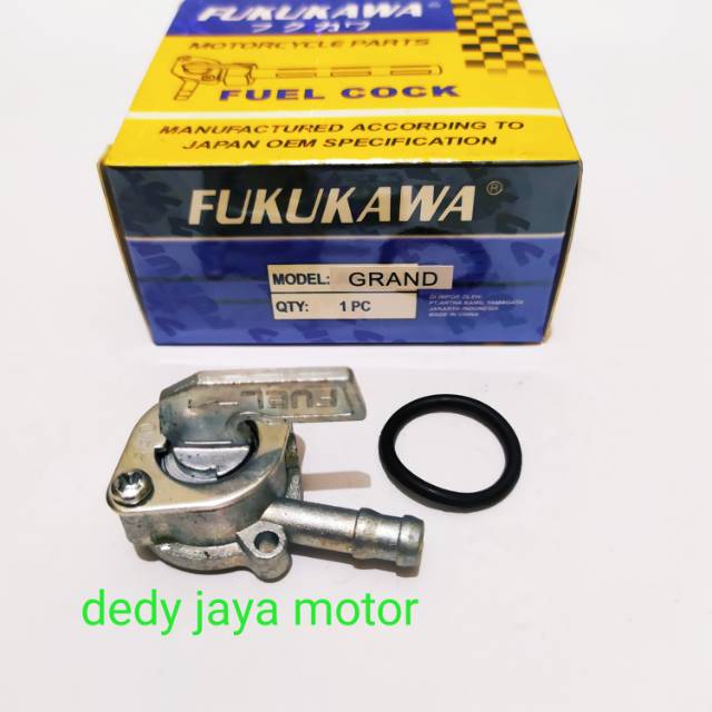 Kran bensin grand, supra,  fukukawa genuine parts berkualitas terjamin