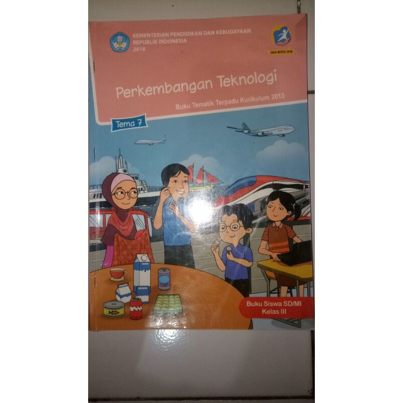 Tematik kelas 3SD Tema 7