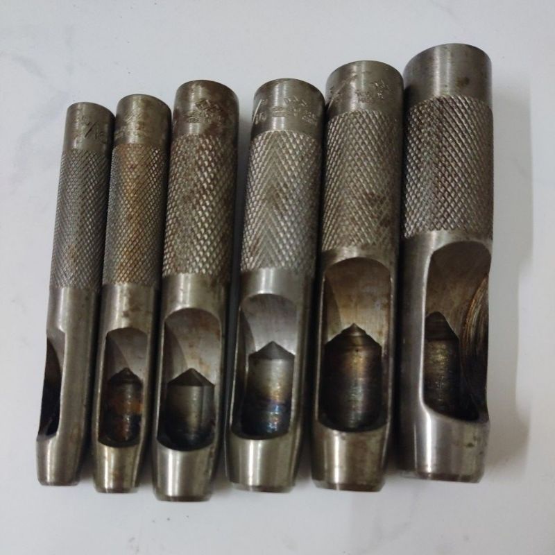 Pahat plong alat pembolong hollow punch Two Axe Brand Made In China
