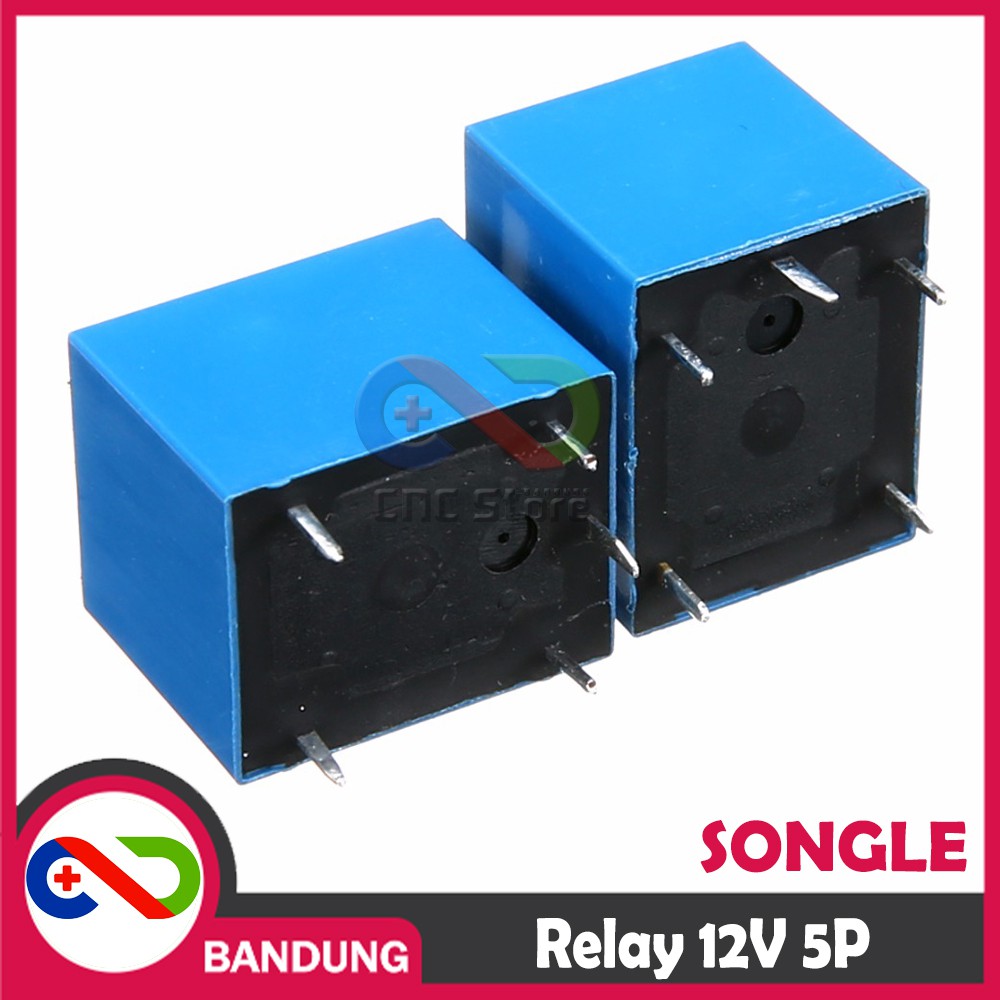 RELAY SONGLE 12V 10A SRD-12VDC-SL-C 5 PIN 5P