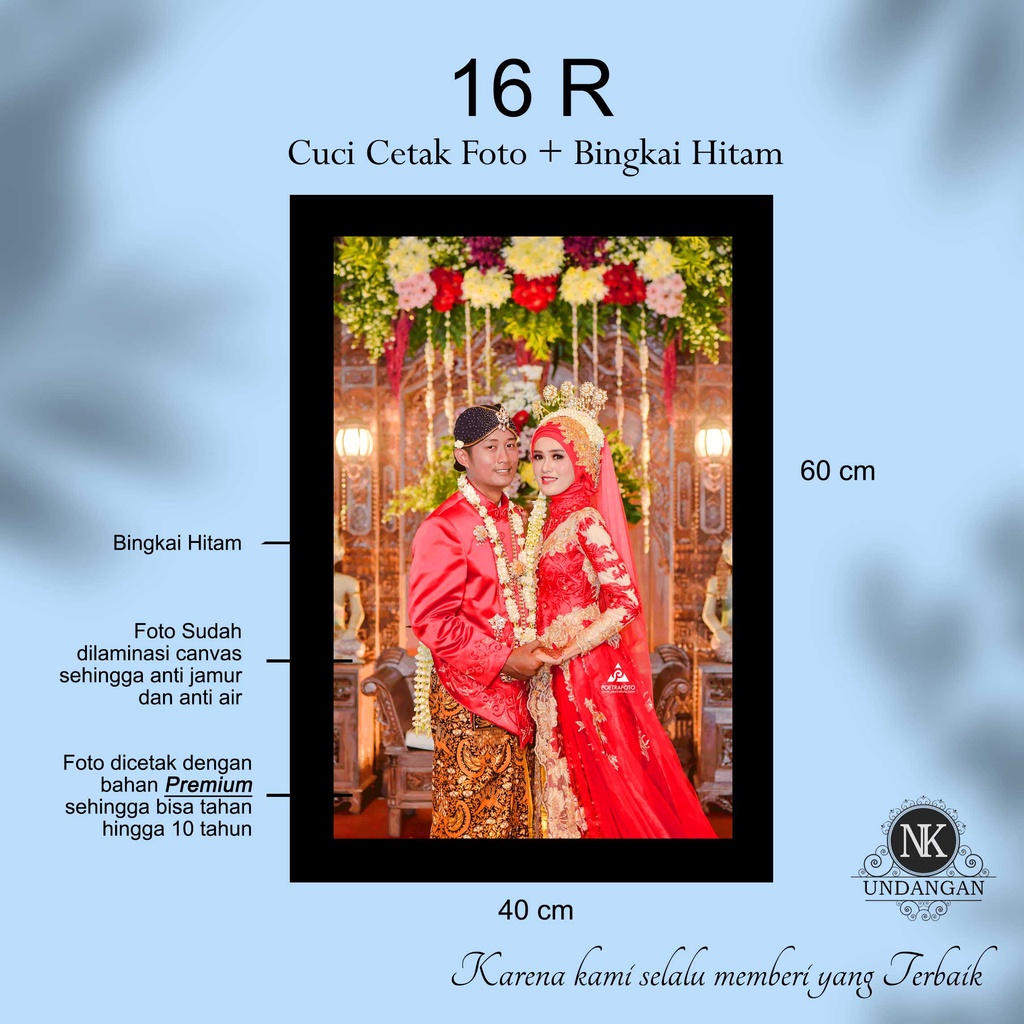 CUCI CETAK FOTO+ BINGKAI