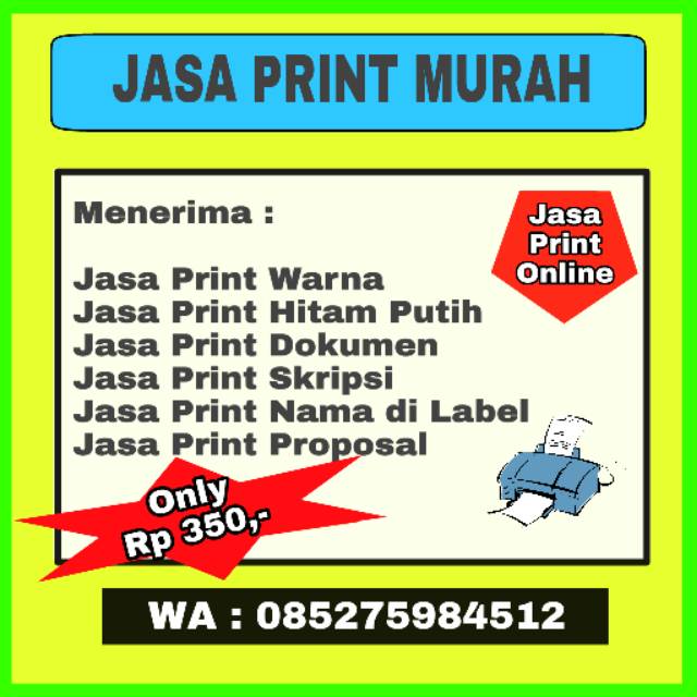 

Print Dokumen Murah A4 70 gr