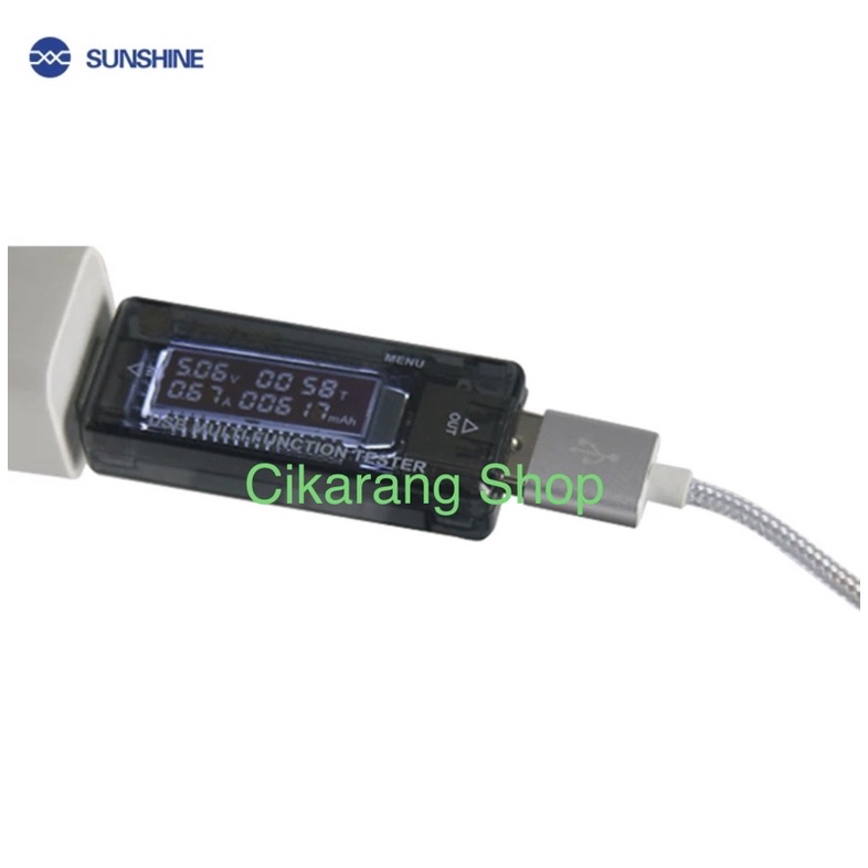 USB DETEKTOR VOLTASE VOLTAGE DETECTOR SUNSHINE SS-302A