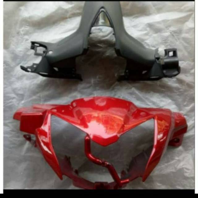 Batok kelapa new jupiter MX depan belakang merah