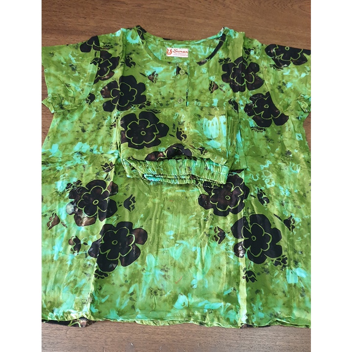 Baju Tidur Sunan Celana Panjang Lukis