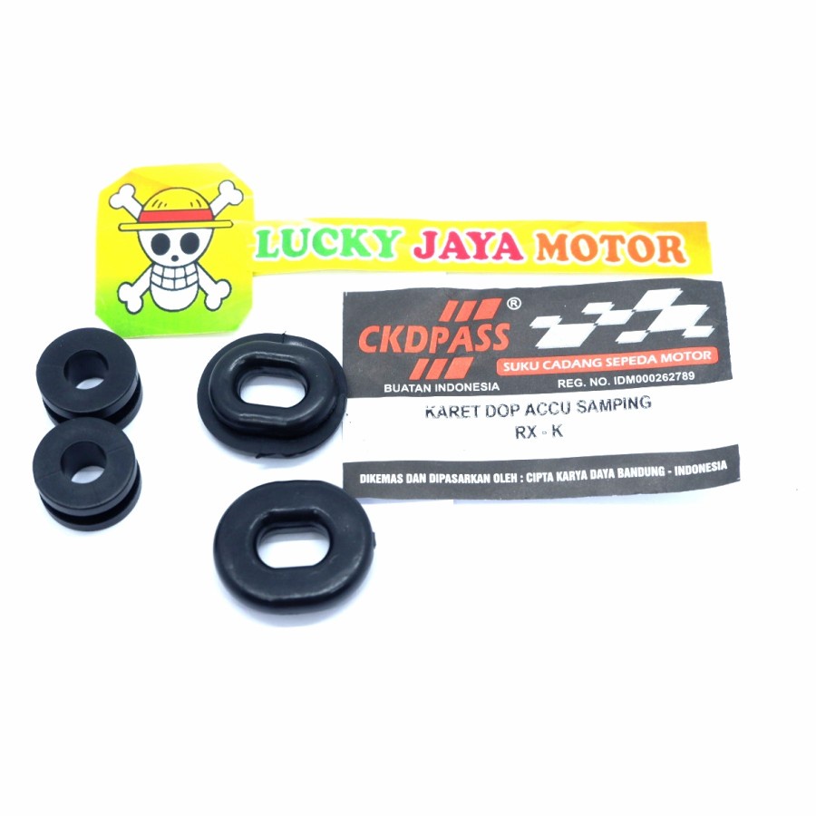 Karet body tutup dop aki Rx king Rxk rxking Box ckd pass 1set-4