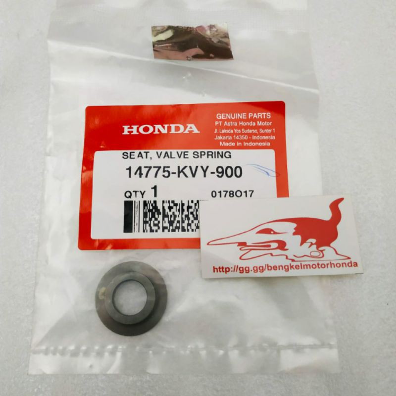 Seat Valve Spring Ring Per Payung Klep Beat Scoopy Spacy Ori AHM 14775KVY900