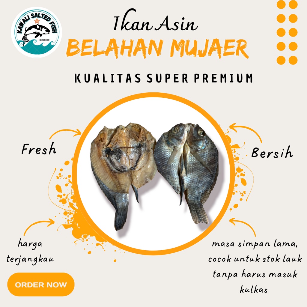 

IKAN ASIN MUJAER 500 GRAM