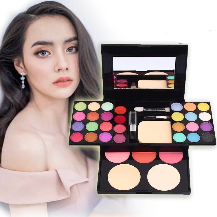 Beauty Jaya - Eyeshadow Palette Ads Make Up Set 33 Warna Tahan Air dan Tahan Lama