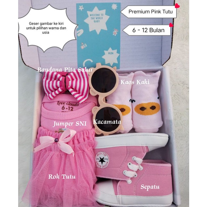 Hampers Bayi Newborn Baby Gift Set Unisex Kado Kelahiran Parcel Bayi Laki-laki Perempuan