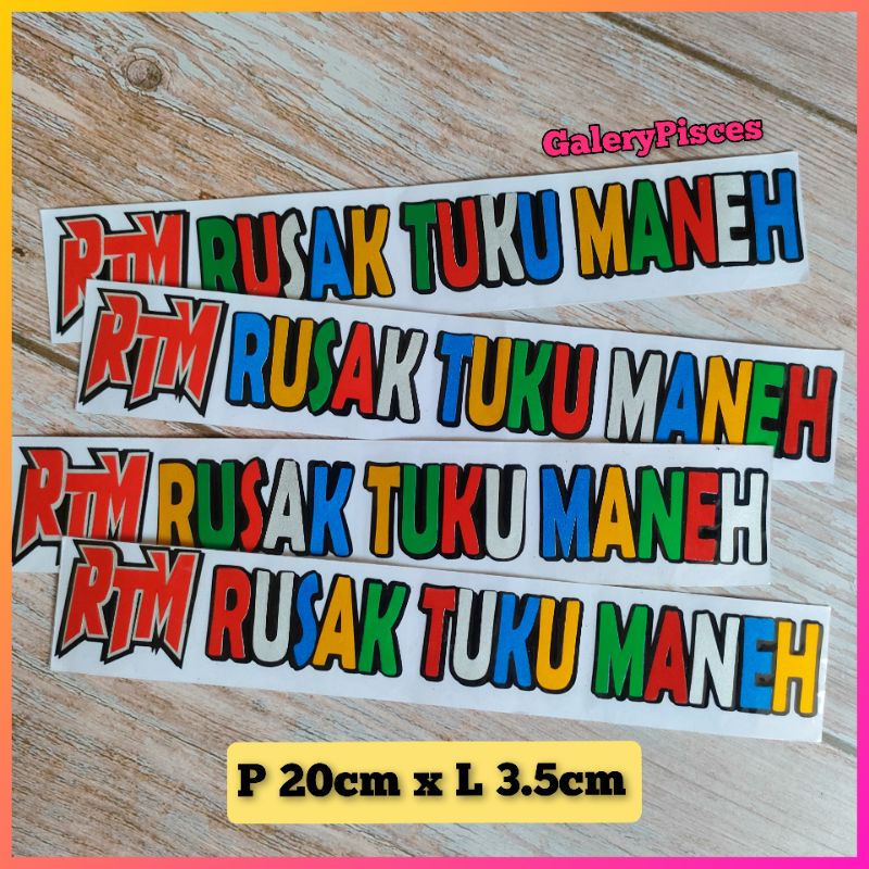 stiker motor kata kata stiker cutting