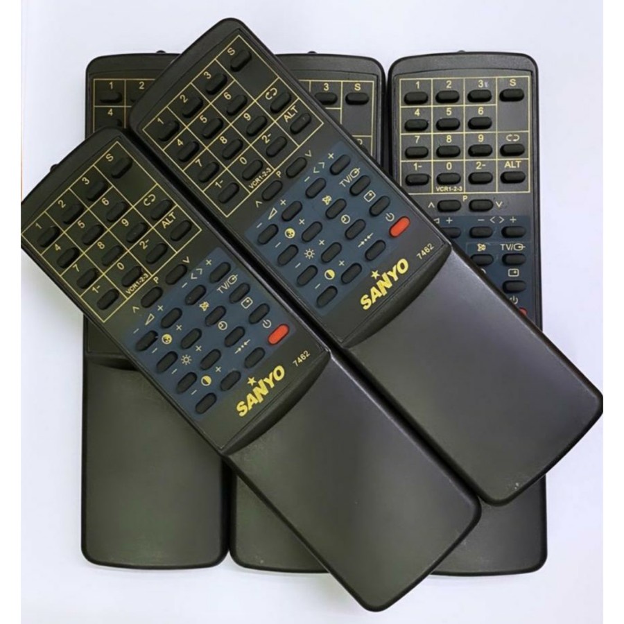 Remot Remote TV SANYO tabung LC-7462