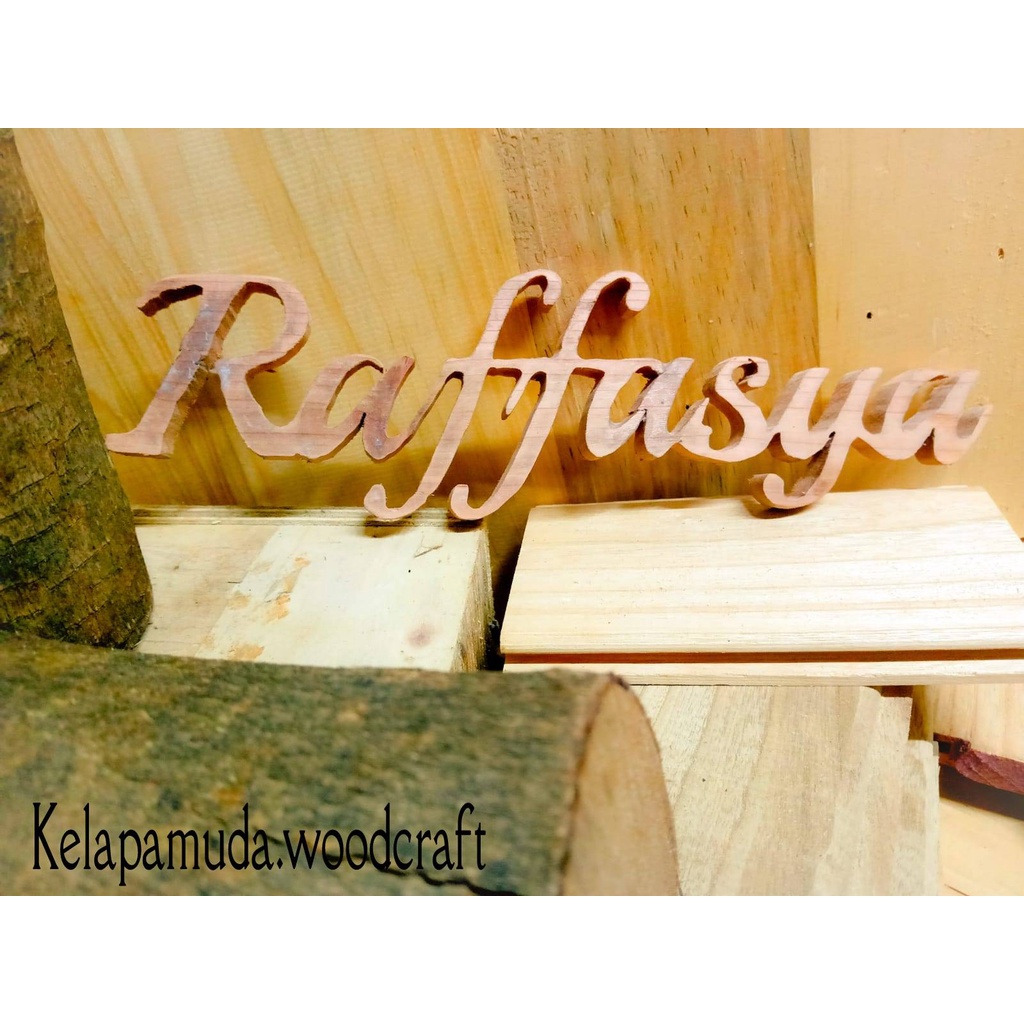 Jual Tulisan Ukiran Kayu Shopee Indonesia 7712