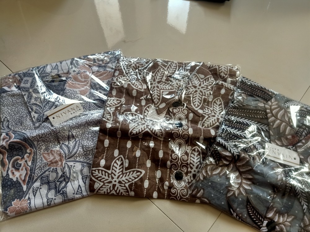 Batik Anak Sogan Kemeja Pakaian Anak Kid Fashion
