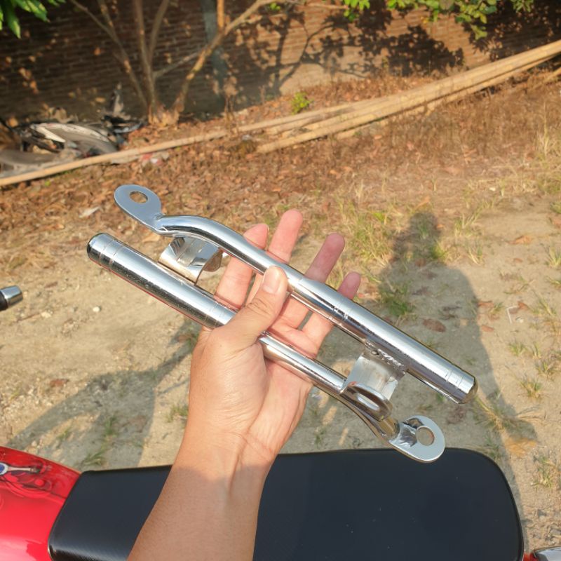 Begel Behel CB Kartel kondom Crom Model Slop Besi Panjang Pendek Bisa Di Atur