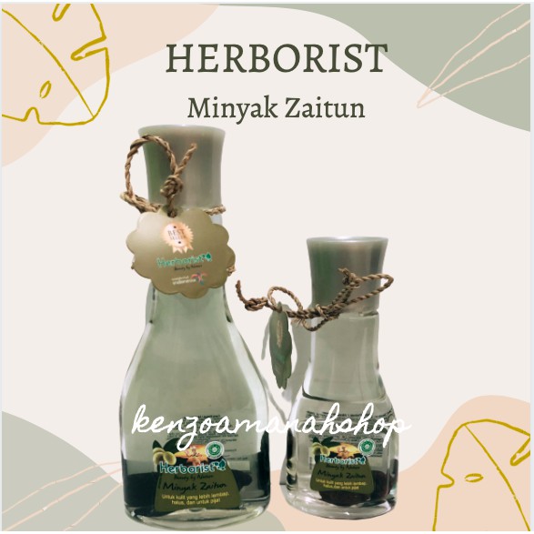 Herborist Minyak Zaitun dan Herborist Massage Oil 150ml