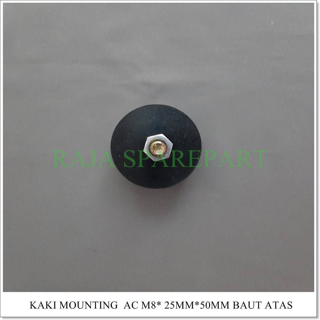 KAKI MOUNTING / KARET MOUNTING AC M8*25MM*50MM BAUT ATAS